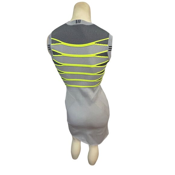 Alexander Wang Air Force Engineered Mesh Bodycon Dress Petite XS $800 - Picture 6 of 9